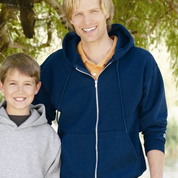 Powerblend® Full-Zip Hooded Sweatshirt Thumbnail