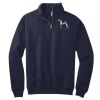 NuBlend ® 1/4 Zip Cadet Collar Sweatshirt Thumbnail