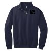 NuBlend ® 1/4 Zip Cadet Collar Sweatshirt Thumbnail