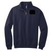 NuBlend ® 1/4 Zip Cadet Collar Sweatshirt Thumbnail