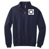 NuBlend ® 1/4 Zip Cadet Collar Sweatshirt Thumbnail