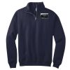 NuBlend ® 1/4 Zip Cadet Collar Sweatshirt Thumbnail
