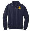 NuBlend ® 1/4 Zip Cadet Collar Sweatshirt Thumbnail