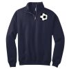 NuBlend ® 1/4 Zip Cadet Collar Sweatshirt Thumbnail