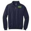 NuBlend ® 1/4 Zip Cadet Collar Sweatshirt Thumbnail
