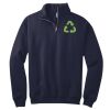 NuBlend ® 1/4 Zip Cadet Collar Sweatshirt Thumbnail