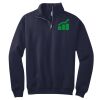 NuBlend ® 1/4 Zip Cadet Collar Sweatshirt Thumbnail