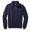 NuBlend ® 1/4 Zip Cadet Collar Sweatshirt Thumbnail