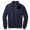 NuBlend ® 1/4 Zip Cadet Collar Sweatshirt Thumbnail