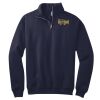 NuBlend ® 1/4 Zip Cadet Collar Sweatshirt Thumbnail