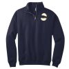 NuBlend ® 1/4 Zip Cadet Collar Sweatshirt Thumbnail