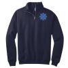NuBlend ® 1/4 Zip Cadet Collar Sweatshirt Thumbnail