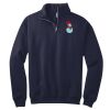 NuBlend ® 1/4 Zip Cadet Collar Sweatshirt Thumbnail