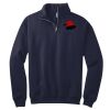 NuBlend ® 1/4 Zip Cadet Collar Sweatshirt Thumbnail