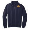 NuBlend ® 1/4 Zip Cadet Collar Sweatshirt Thumbnail