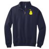 NuBlend ® 1/4 Zip Cadet Collar Sweatshirt Thumbnail
