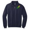 NuBlend ® 1/4 Zip Cadet Collar Sweatshirt Thumbnail
