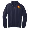 NuBlend ® 1/4 Zip Cadet Collar Sweatshirt Thumbnail