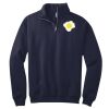 NuBlend ® 1/4 Zip Cadet Collar Sweatshirt Thumbnail