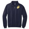 NuBlend ® 1/4 Zip Cadet Collar Sweatshirt Thumbnail