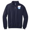 NuBlend ® 1/4 Zip Cadet Collar Sweatshirt Thumbnail