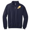 NuBlend ® 1/4 Zip Cadet Collar Sweatshirt Thumbnail