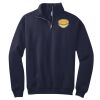 NuBlend ® 1/4 Zip Cadet Collar Sweatshirt Thumbnail