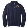 NuBlend ® 1/4 Zip Cadet Collar Sweatshirt Thumbnail