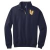 NuBlend ® 1/4 Zip Cadet Collar Sweatshirt Thumbnail