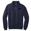 NuBlend ® 1/4 Zip Cadet Collar Sweatshirt Thumbnail