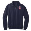 NuBlend ® 1/4 Zip Cadet Collar Sweatshirt Thumbnail