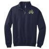 NuBlend ® 1/4 Zip Cadet Collar Sweatshirt Thumbnail