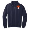 NuBlend ® 1/4 Zip Cadet Collar Sweatshirt Thumbnail