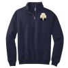 NuBlend ® 1/4 Zip Cadet Collar Sweatshirt Thumbnail
