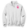 NuBlend ® 1/4 Zip Cadet Collar Sweatshirt Thumbnail