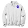 NuBlend ® 1/4 Zip Cadet Collar Sweatshirt Thumbnail