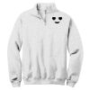 NuBlend ® 1/4 Zip Cadet Collar Sweatshirt Thumbnail