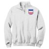 NuBlend ® 1/4 Zip Cadet Collar Sweatshirt Thumbnail