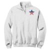 NuBlend ® 1/4 Zip Cadet Collar Sweatshirt Thumbnail