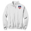 NuBlend ® 1/4 Zip Cadet Collar Sweatshirt Thumbnail