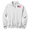 NuBlend ® 1/4 Zip Cadet Collar Sweatshirt Thumbnail