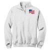 NuBlend ® 1/4 Zip Cadet Collar Sweatshirt Thumbnail