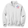 NuBlend ® 1/4 Zip Cadet Collar Sweatshirt Thumbnail