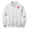 NuBlend ® 1/4 Zip Cadet Collar Sweatshirt Thumbnail